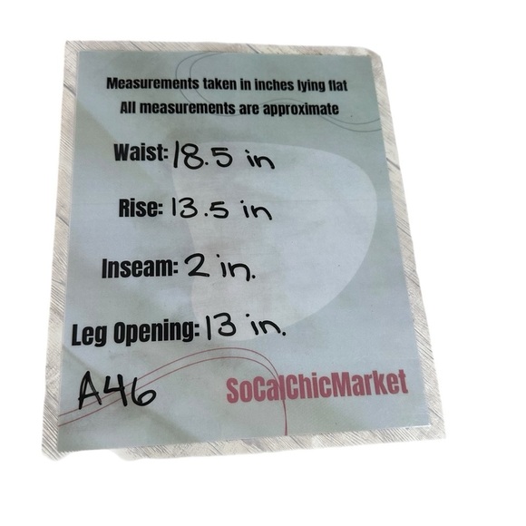 NWOT We The Free Crvy High Voltage High Rise Shortie 34 Free People - Picture 12 of 12